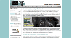Desktop Screenshot of devenireducateurcanin.com